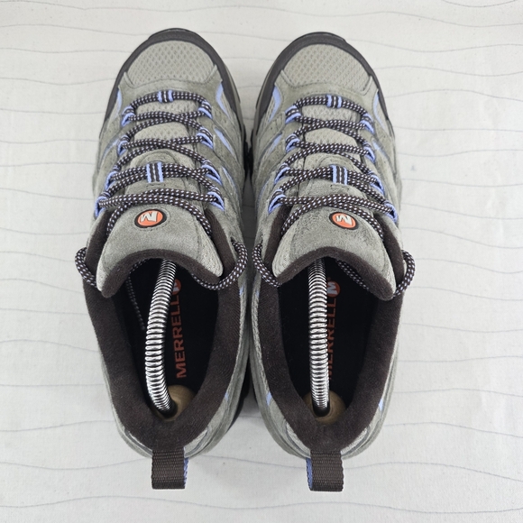 Merrell Womens Moab 2 Dusty Olive Waterproof Hiking Shoes J06030W Size 8.5 - Picture 6 of 11